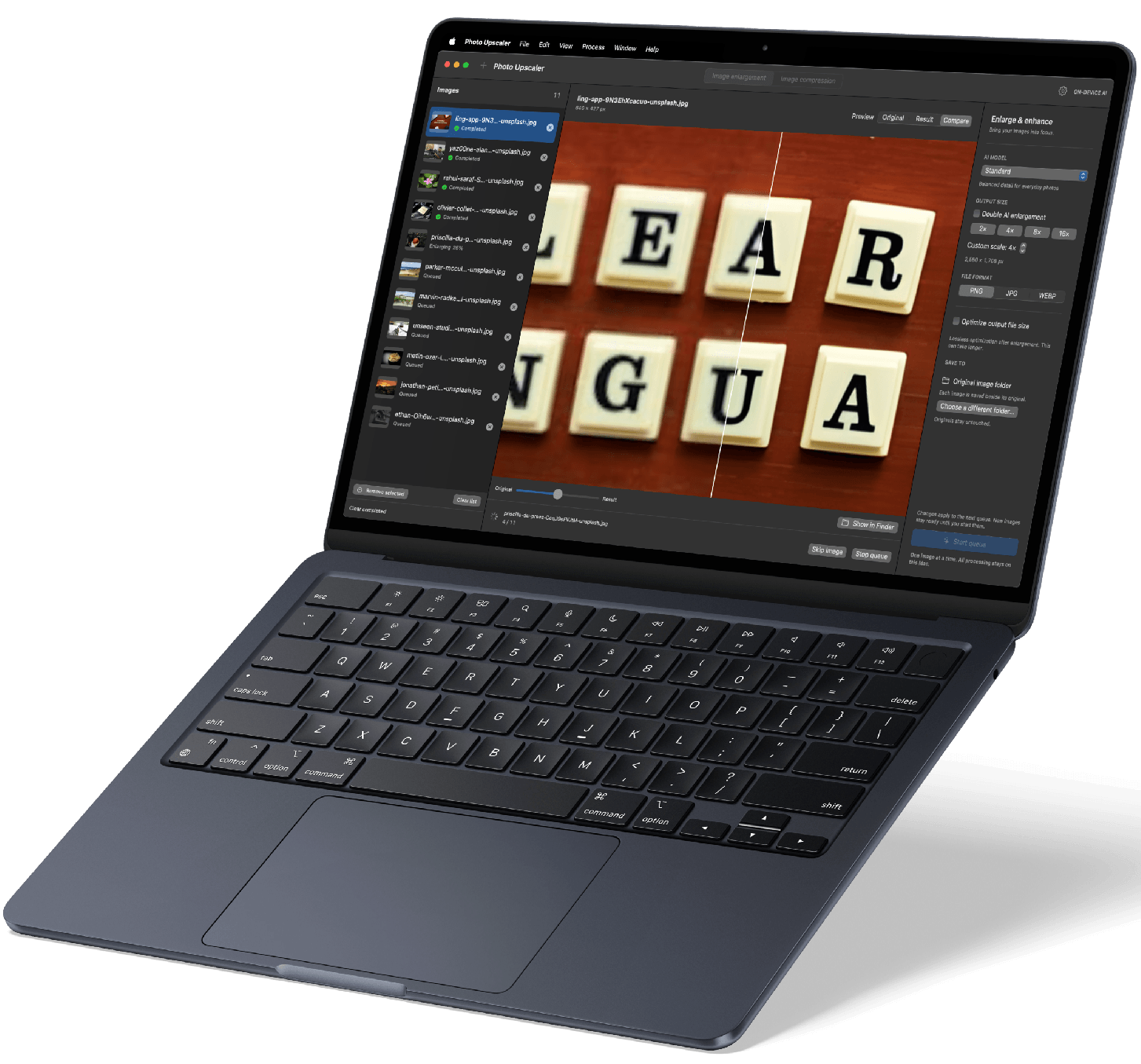 Photo Upscaler Showcase